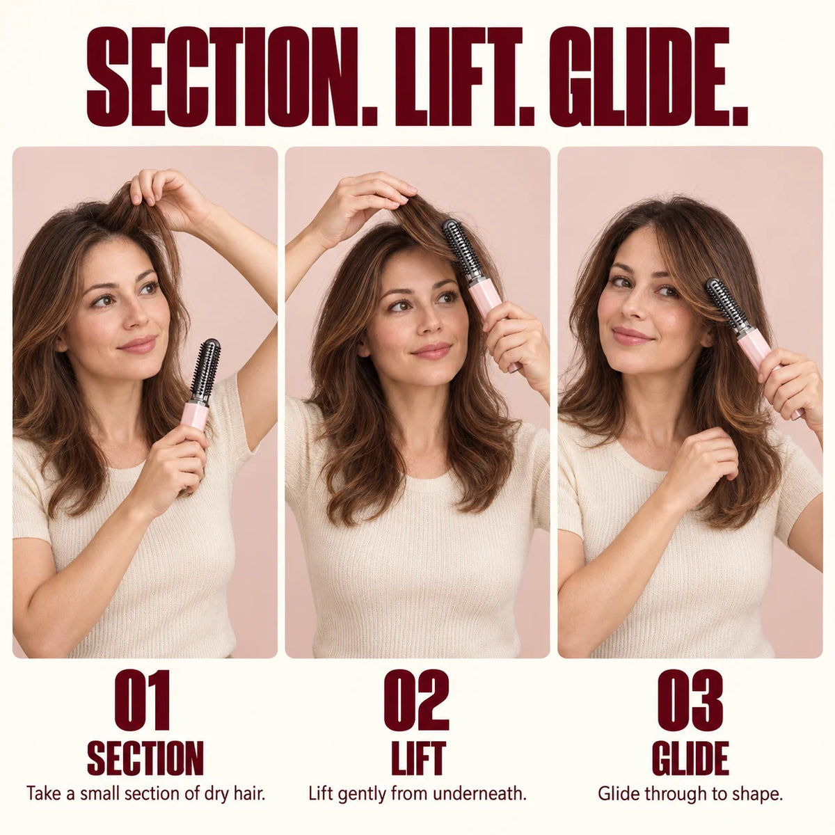 Mini Fast Heating Curler – Root Lift, Fringe Styling & Quick Touch-Ups