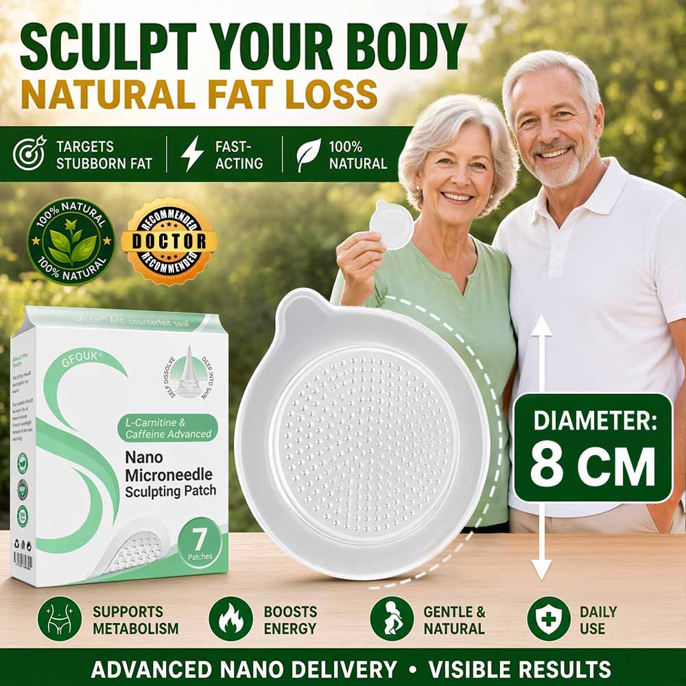 GFOUK® Advanced L‑Carnitine & Caffeine Nanomicroneedle Patch