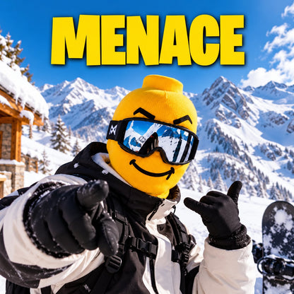 Real-Life Brick Figure Ski Mask – Become a Living Toy Character!