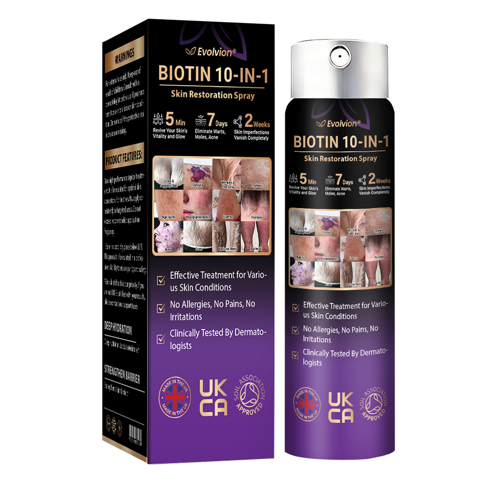 Made and shipped from the United Kingdom ✨Evolvion® Biotin 10-in-1 Skin Restoration Spray✨✨