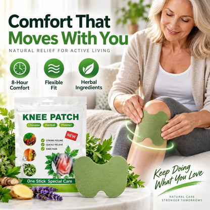 Herbal Knee Patch – 8-Hour Comfort & Flexible Joint Support -up