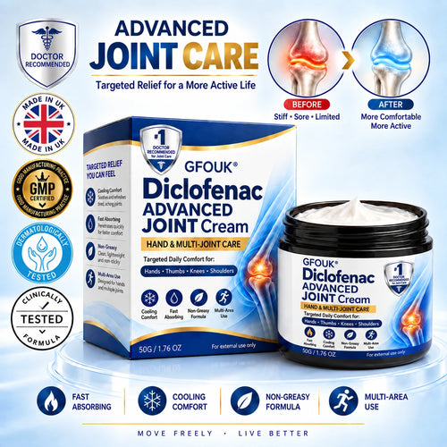 🦵 💎GFOUK® ArthriCare — Diclofenac Advanced Joint Comfort & Mobility Cream