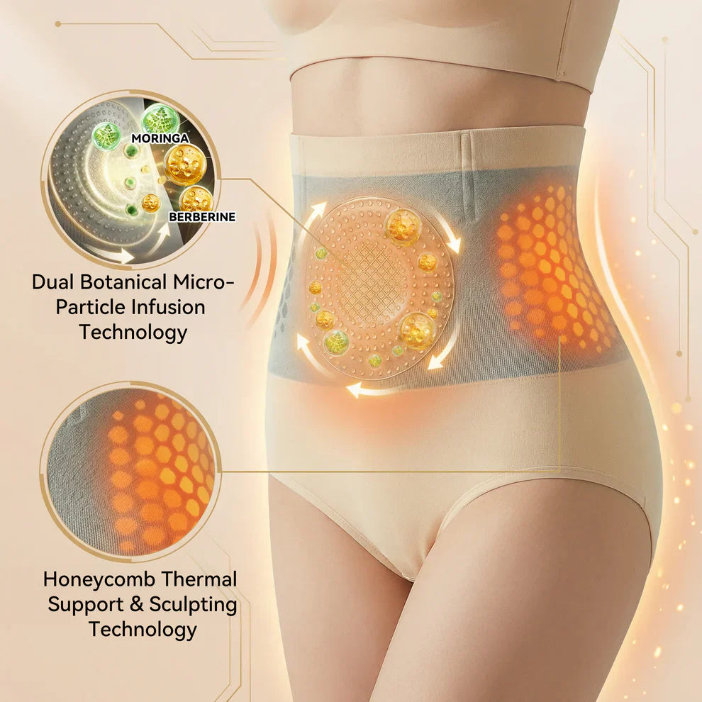 GFOUK® Moringa & Berberine 4-in-1 Microparticle Sculpting & Fat-Burning Shorts