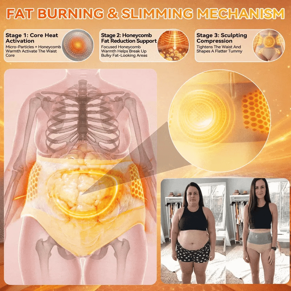 GFOUK® Moringa & Berberine 4-in-1 Microparticle Sculpting & Fat-Burning Shorts