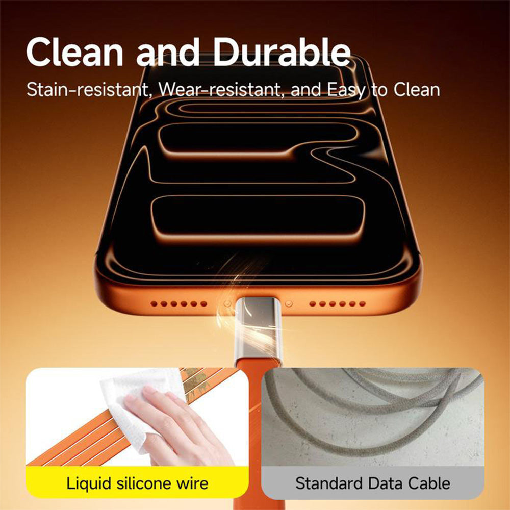 240W SuperCharge 360° Rotating Invisible Stand Detachable 2-in-1 Charging Cable, Zinc Alloy Silicone Type-C Cable, Compatible with Apple and Samsung, Essential for Gaming, Office and Car Use🍀
