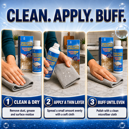 Stone Crystal Countertop Scratch Repair – Non-Toxic Formula
