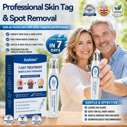 Made and Shipped from UK ✨Evolvion® 𝟕-𝐃𝒂𝘆 𝐒𝗸𝐢𝐧 𝐓𝒂𝗴 & 𝐒𝐩𝙤𝐭 𝐄𝐫𝒂𝐬𝙚𝐫 Painless & Scar-Free Advanced Imperfection Remova𝗜 Ro𝗜𝗜erba𝗜𝗜 Pen