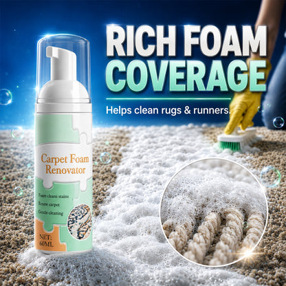 Multi-Purpose Waterless Foam Cleaner & Stain Remover – Plant-Based, Non-Toxic & Pet-Friendly