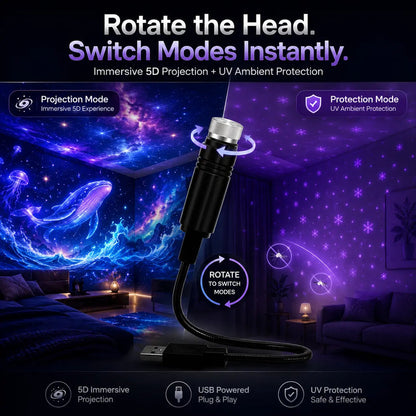 Night Light Projector - Smart Holographic Star Projector