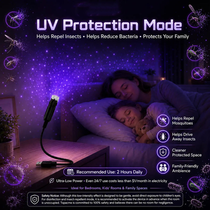 Night Light Projector - Smart Holographic Star Projector