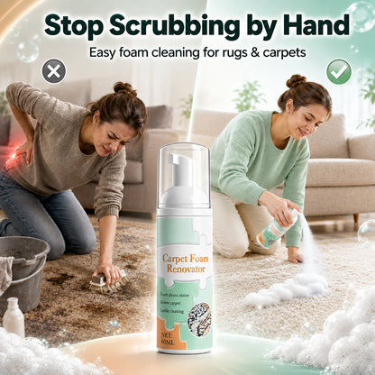 Multi-Purpose Waterless Foam Cleaner & Stain Remover – Plant-Based, Non-Toxic & Pet-Friendly