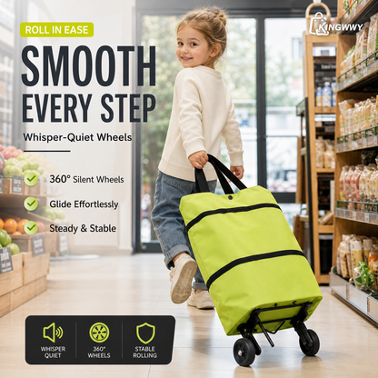 🛢️ 2026 Sale — Over 31,000 Sold! 2-in-1 Foldable Shopping Cart🛢️🛢️