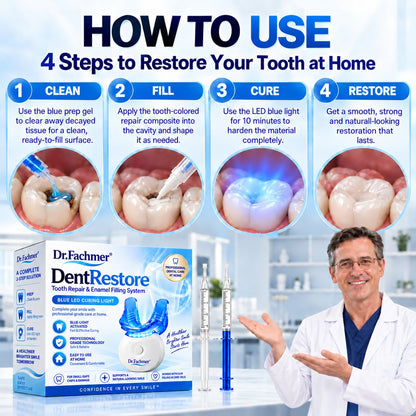 Dr.Fachmer® DentRestore Tooth Repair & Filling System 🌺