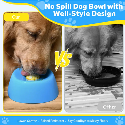 Tinycarry® Vet-Recommended Slow Feeder Bowl for Dogs & Cats - Interactive Anti-Gulping Pet Dish for Healthy Tummies