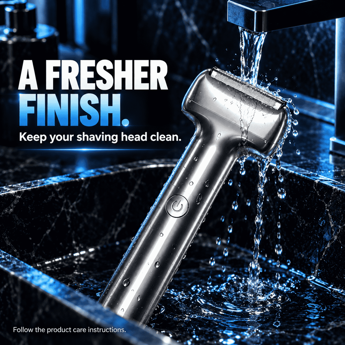 🪒50% OFF NOW! Men's Rechargeable Foil Electric Shaver – Efficient Close Shaving, Cordless Portable Wet & Dry Beard Razor for Daily Grooming