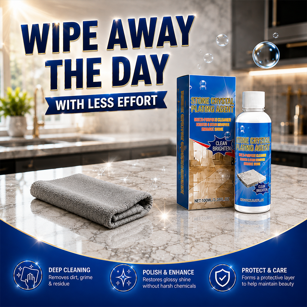 Stone Crystal Countertop Scratch Repair – Non-Toxic Formula