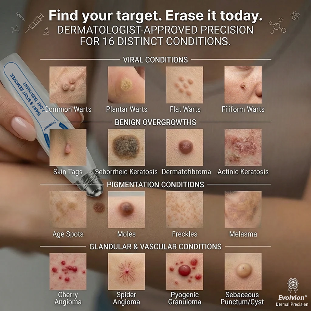 Made and Shipped from UK ✨Evolvion® 𝟕-𝐃𝒂𝘆 𝐒𝗸𝐢𝐧 𝐓𝒂𝗴 & 𝐒𝐩𝙤𝐭 𝐄𝐫𝒂𝐬𝙚𝐫 Painless & Scar-Free Advanced Imperfection Remova𝗜 Ro𝗜𝗜erba𝗜𝗜 Pen