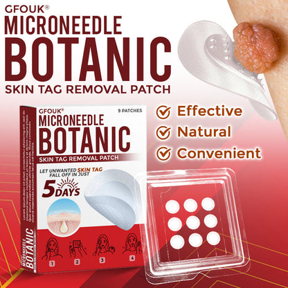 🇬🇧GFOUK® MicroNeedle Botanic Skin Tag Removal Patch