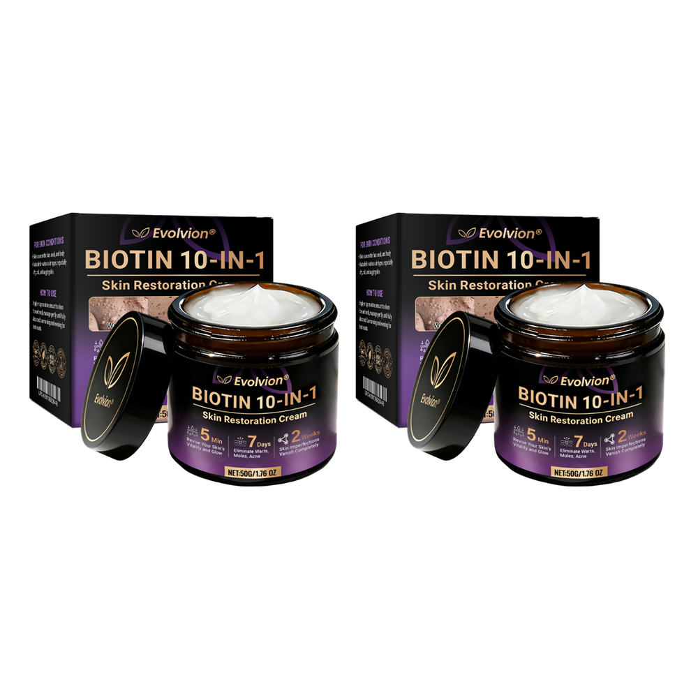 Made and Shipped from UK ✨Evolvion® Biotin 10-in-1 Skin Restoration Cream🍀🍀