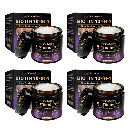 Made and Shipped from UK ✨Evolvion® Biotin 10-in-1 Skin Restoration Cream🍀🍀