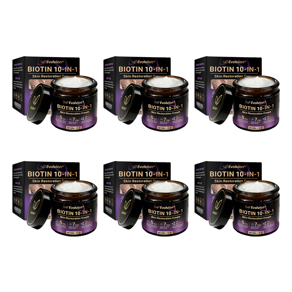 Made and Shipped from UK ✨Evolvion® Biotin 10-in-1 Skin Restoration Cream🍀🍀
