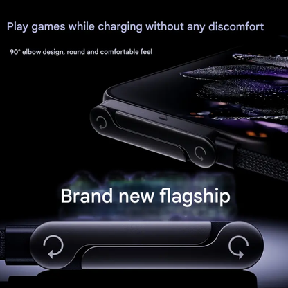 240W Super Fast Charging 2-in-1 Charging Cable & Phone Stand