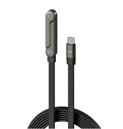 240W Super Fast Charging 2-in-1 Charging Cable & Phone Stand