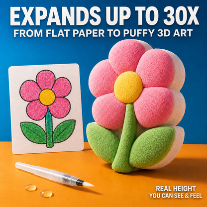 IEY® 3D Puffy Texture Paper🌲🌼