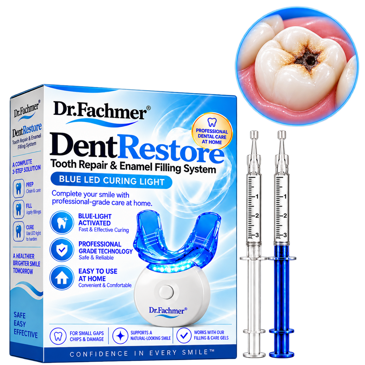 Dr.Fachmer® DentRestore Tooth Repair & Filling System 🌺