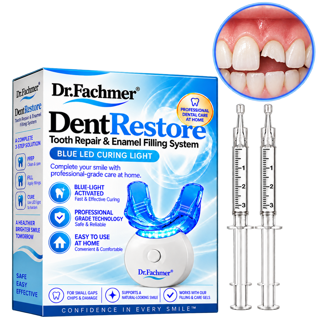 Dr.Fachmer® DentRestore Tooth Repair & Filling System 🌺