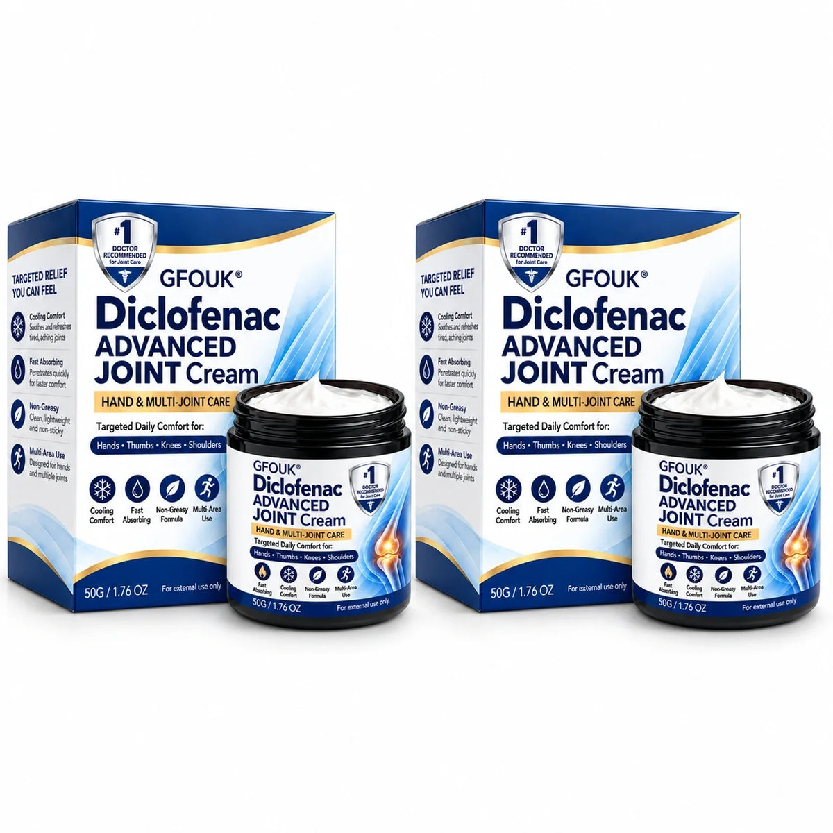 🦵 💎GFOUK® ArthriCare — Diclofenac Advanced Joint Comfort & Mobility Cream
