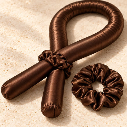Satin Heatless Curls Overnight Set