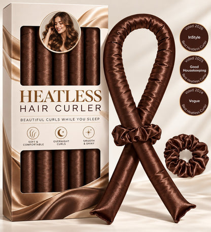 Satin Heatless Curls Overnight Set