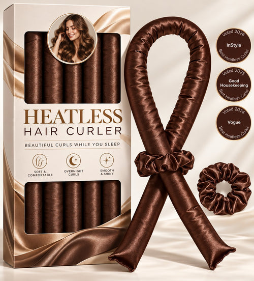 Satin Heatless Curls Overnight Set