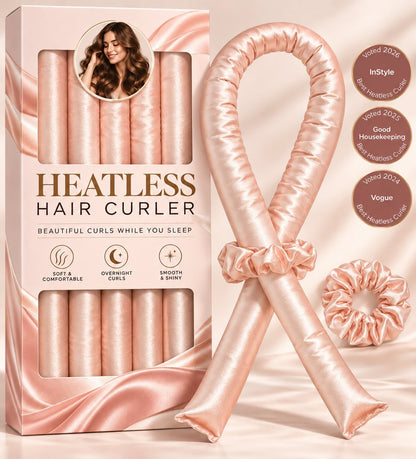 Satin Heatless Curls Overnight Set