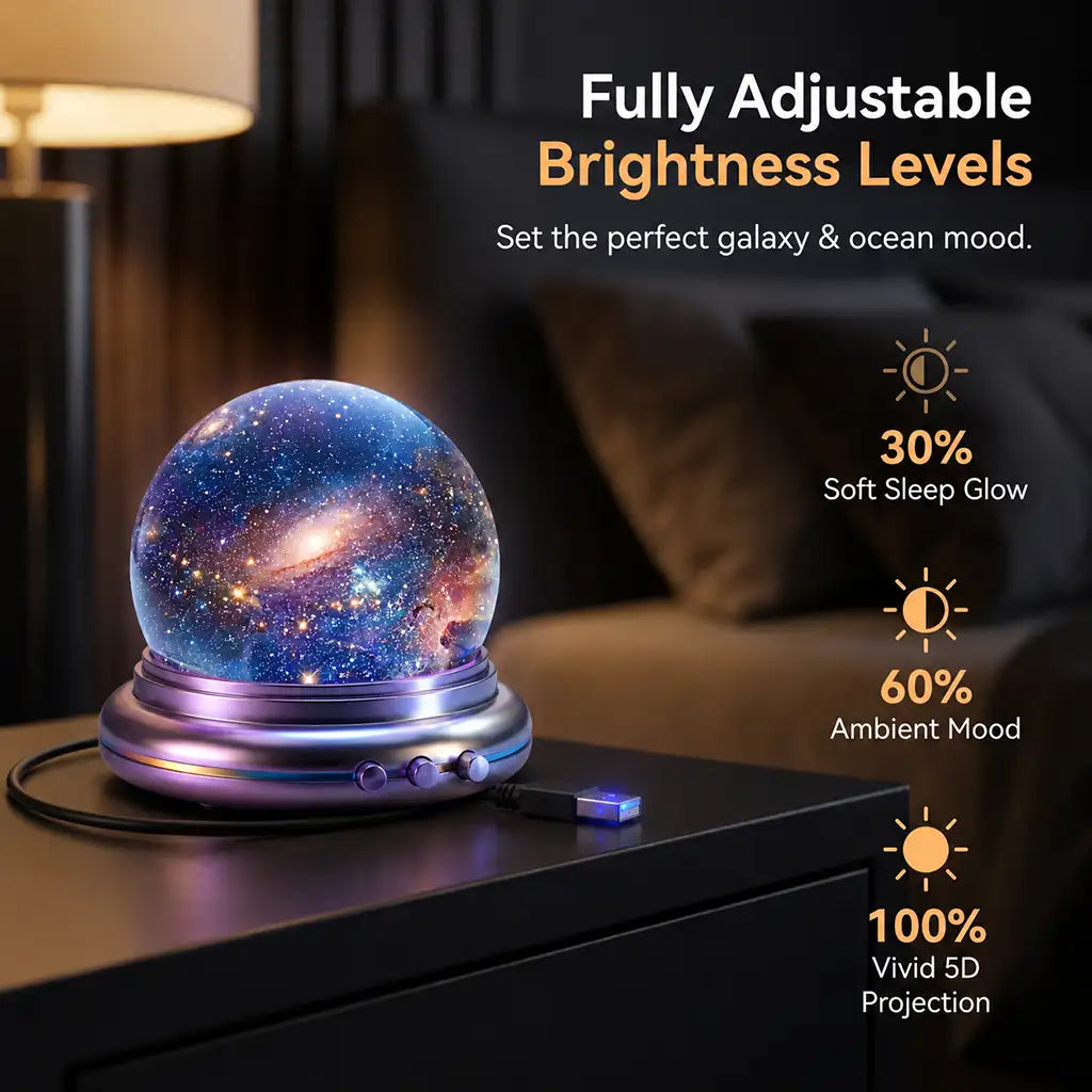 🔮Night Light Projector - Smart Holographic Star Projector -up