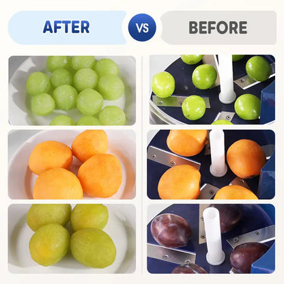 Automatic Mini Fruit Peeler Tool with 1300mAh Rechargeable Battery – Smart Kitchen Peeler for Grapes, Tomatoes, Cherries, and Garlic – Ergonomic Design, Suitable for Seniors and Commercial Use